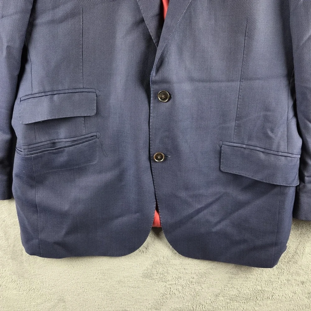 Suitsupply Sienna Sport Coat Mens 27R Vitale Barberis Canonico Wool Navy Blazer